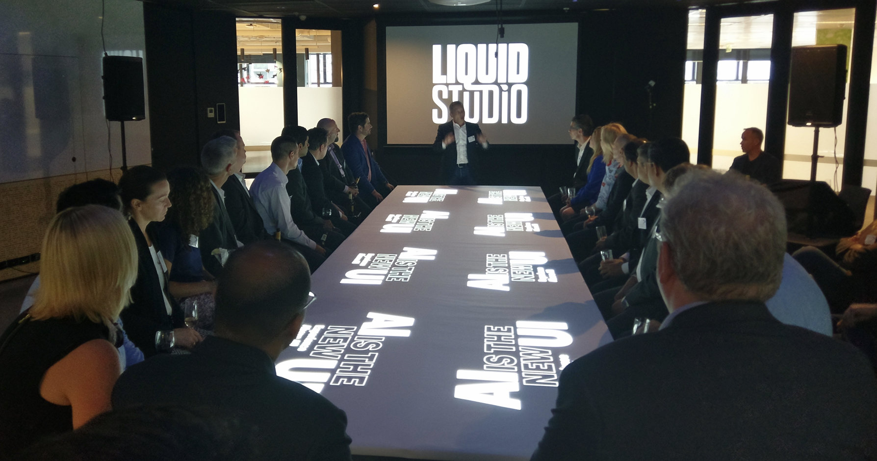 The immersive tabletop for Technology Vision 2017.