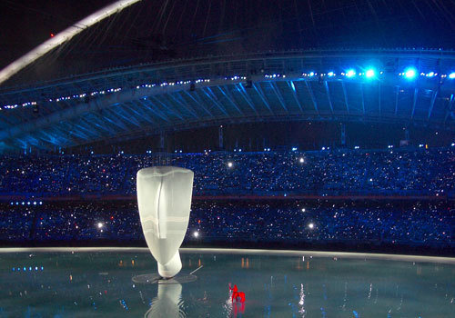 An opening ceremony powered by the Dolby Lake Processor.