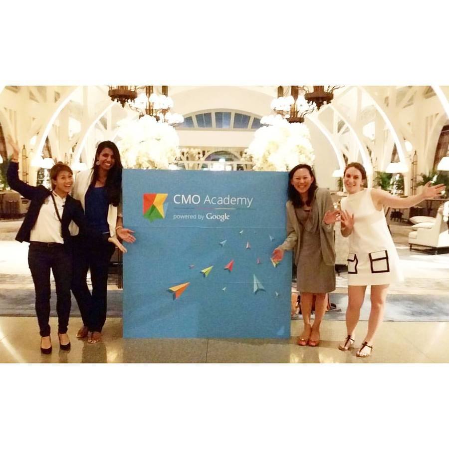 The CMO Academy offsite at INSEAD, Singapore.