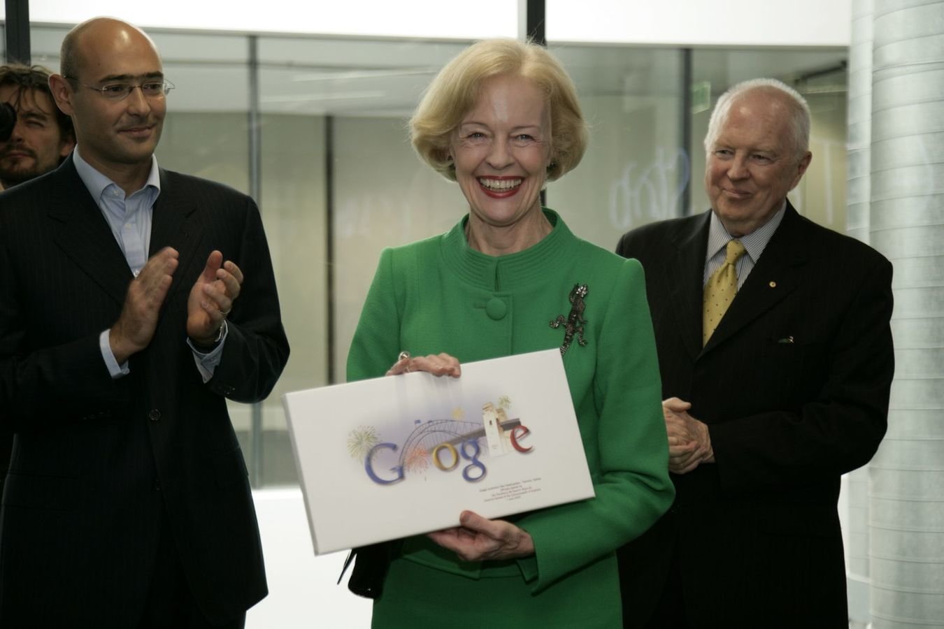 Governor General Quentin Bryce at the Google Pyrmont office.