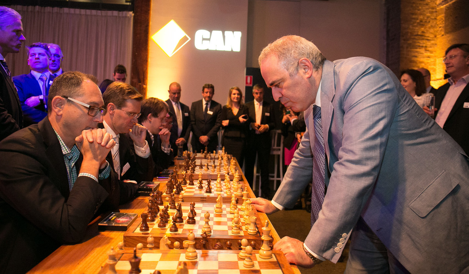 Man and Machine: on stage with Garry Kasparov for Commonwealth Bank.