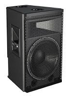A Meyer Sound self-powered loudspeaker.