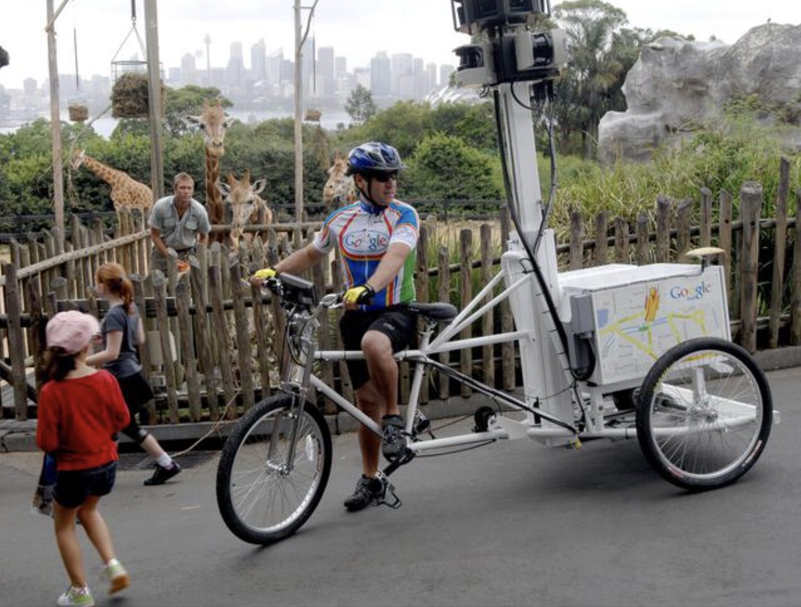 Street View Trike: Taronga Zoo